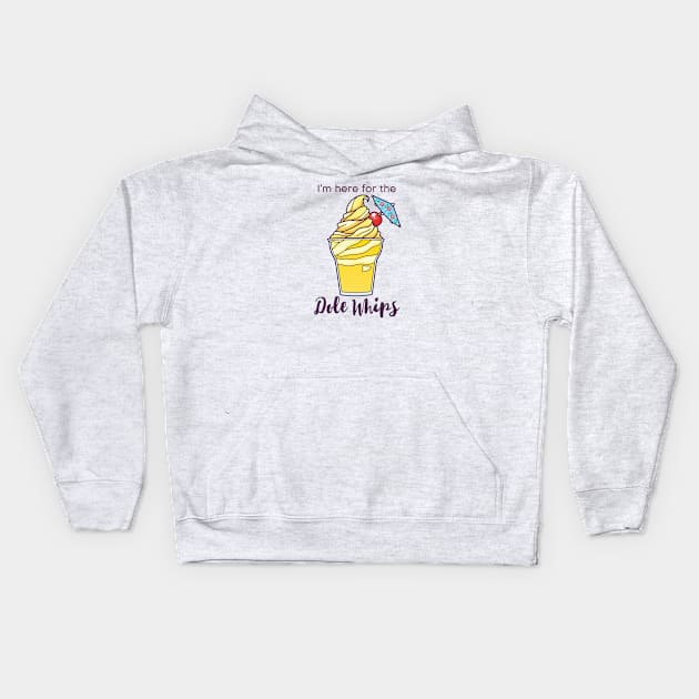 I'm here for the Dole Whips Kids Hoodie by MagicalNoms